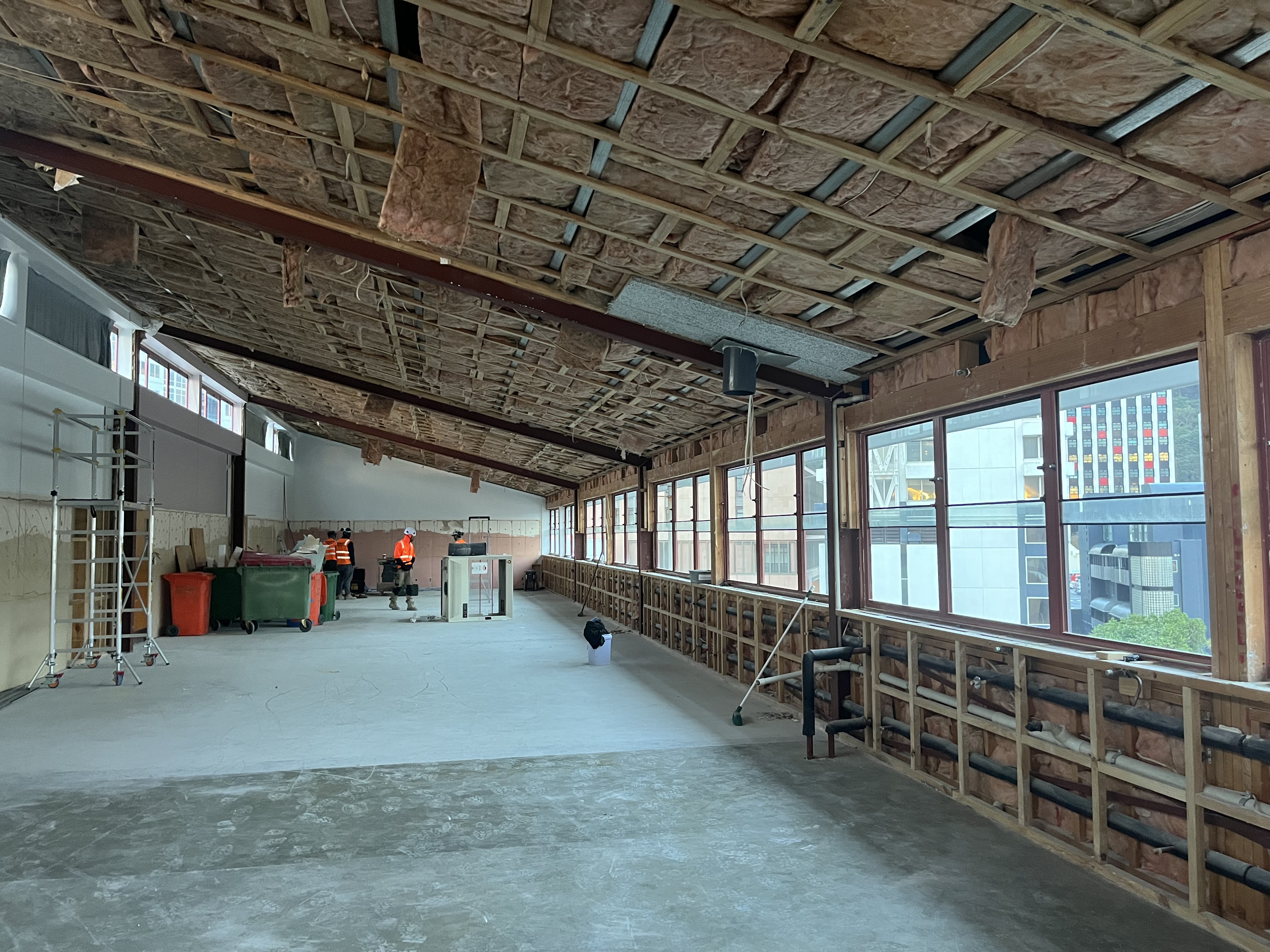 Commercial strip-out interior Wellington